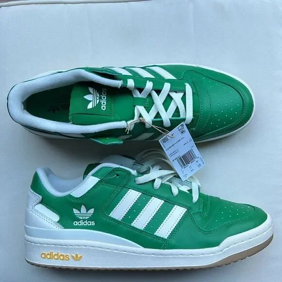 adidas originals Forum Low LEC Green/Off-White/gold sneakers - Picture 3 of 16